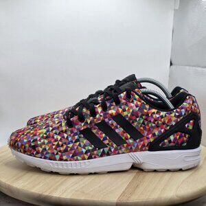 Mens Size 10 - Adidas ZX Flux Running Sneakers Prism Multi-Color M19845